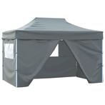 vidaXL Partytent met 4 zijwanden inklapbaar 3x4 m staal, Verzenden, Nieuw, Partytent