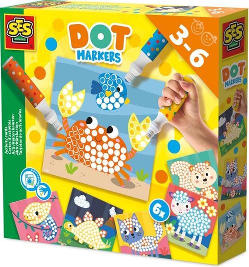 SES - Dot Markers Activiteitenkaarten | SES Creative - Hobby, Hobby en Vrije tijd, Knutselen, Nieuw, Verzenden