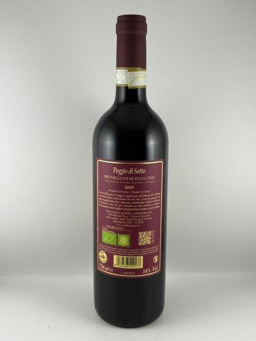 2019 Poggio di Sotto - Brunello di Montalcino - 1 Fles (0,75, Verzamelen, Wijnen