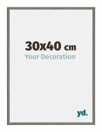 Fotolijst 30x40 cm - Mercury Structuur - Aluminium - New, Verzenden, Nieuw