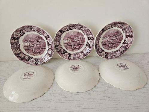 Palissy Pottery - Theekopjesset voor 6 personen (12) -, Antiek en Kunst, Antiek | Meubels | Tafels