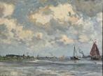 Evert Moll (1878-1955) - De Maashaven in Rotterdam, Antiek en Kunst
