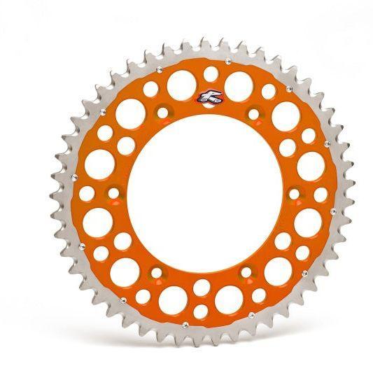 Renthal 16-17 KTM 250 EXC/ 300 EXC Rear Twinring - Orange, Auto-onderdelen, Uitlaatsystemen, Ophalen of Verzenden
