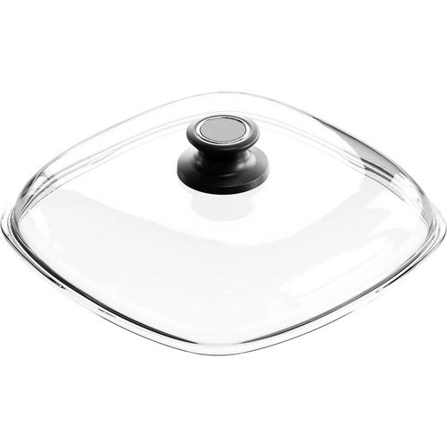 AMT Gastroguss Glazen deksel 26x26 cm – hittebestendig to., Huis en Inrichting, Keuken | Potten en Pannen, Nieuw, Ophalen of Verzenden