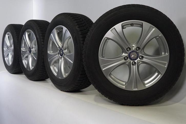 Mercedes GLC X253 18 inch velgen + Winterbanden Bridgestone, Auto-onderdelen, Banden en Velgen, Velg(en), Gebruikt, 18 inch, Winterbanden
