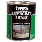 Tenco IJzercoat Zwart 1 liter, Ophalen of Verzenden, Nieuw