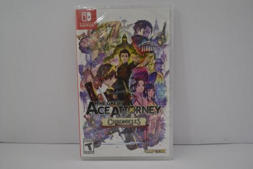 The Great Ace Attorney Chronicles - SEALED (SWITCH USA), Spelcomputers en Games, Games | Nintendo Switch, Zo goed als nieuw, Verzenden