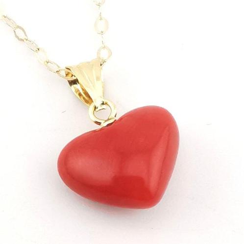 Zonder Minimumprijs - Ketting met hanger Goud - 10.00ct. tw., Sieraden, Tassen en Uiterlijk, Antieke sieraden