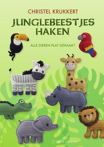 Junglebeestjes haken - Christel Krukkert -