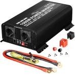 Sinus spanningsomvormer van 12V naar 230V 1500 3000 W - zwar, Auto-onderdelen, Verzenden, Nieuw
