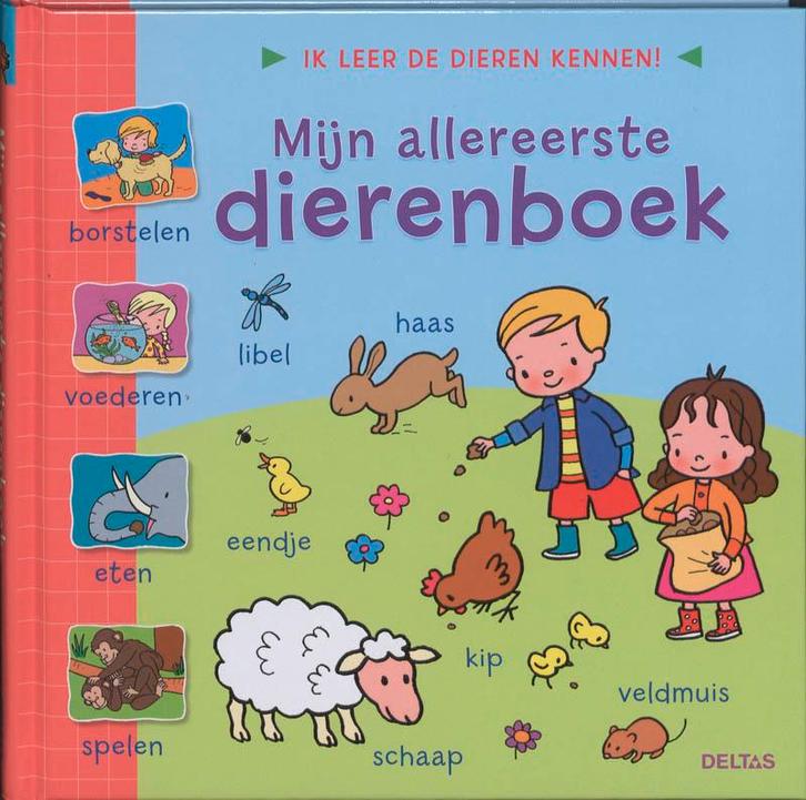 Mijn allereerste dierenboek - Ik leer de dieren kennen!, Boeken, Kinderboeken | Baby's en Peuters, Gelezen, Verzenden