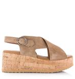 -36% Via Vai  Via Vai sissel raise | suède sleehak sandalen, Kleding | Dames, Schoenen, Verzenden, Nieuw, Beige