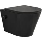 Wiesbaden Vesta Wandcloset Rimless met Bidetkraan - Koud, Doe-het-zelf en Verbouw, Ophalen of Verzenden, Nieuw