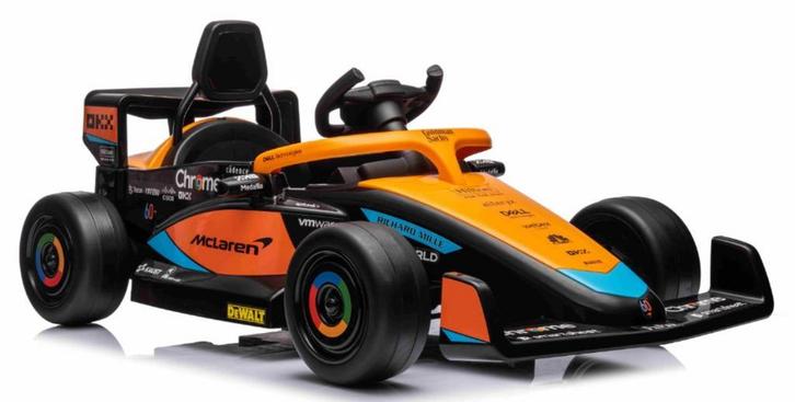 Kinderauto, MC LAREN Formula 1 RaceCar 12V, Lando Norris, Kinderen en Baby's, Speelgoed | Buiten | Accuvoertuigen, Nieuw, Verzenden