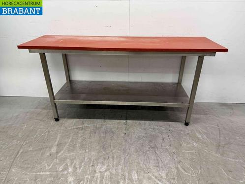 RVS Snijtafel Polyethyleen PE 200 x 60 x 90.5 cm Horeca, Zakelijke goederen, Horeca | Keukenapparatuur, Gebruikt, Ophalen of Verzenden
