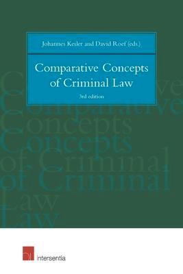 Comparative Concepts of Criminal Law 9781780686851, Boeken, Studieboeken en Cursussen, Zo goed als nieuw, Verzenden
