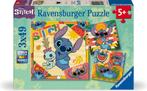 Disney - Stitch Puzzel (3x49 stukjes) | Ravensburger -, Verzenden, Nieuw