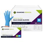 Diamond Medical handschoen nitril poedervrij blauw M | 100 s, Verzenden