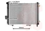 RADIATOR VOOR MERCEDES BENZ W124 1985-1995 1245001403, Ophalen of Verzenden, Nieuw