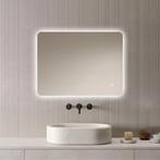 Loxa - Badkamerspiegel Malaga Led 80x60cm, Huis en Inrichting, Woonaccessoires | Spiegels, Verzenden, Nieuw, Rechthoekig