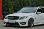 Front Splitter Spoiler voor Mercedes W204 S204 C204 AMG Line, Auto-onderdelen, Nieuw, Ophalen of Verzenden, Bumper, Mercedes-Benz