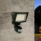 Solar LED breedstraler met bewegingssensor op zonne energie, Kunststof, Verzenden, Overige typen, Nieuw