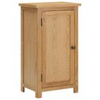 vidaXL Kast 45x32x85 cm massief eikenhout, Minder dan 50 cm, Verzenden, Eikenhout, Nieuw