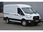 Zakelijke lease - Ford Transit 350 2.0 TDCI L2H2 Airco, Stof, Gebruikt, Wit, Handgeschakeld