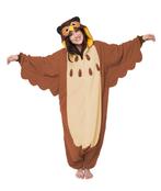 Onesie Bruine Uil Pak XL-XXL Uilenpak Kostuum Bruin Vogel Vl, Carnaval, Ophalen of Verzenden, Kleding, Maat 56/58 (XL)