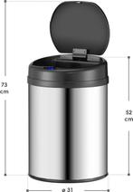 2dekans | Automatische Prullenbak / Afvalemmer /, Ophalen of Verzenden, Zo goed als nieuw