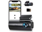 Veiling - GKU Dash Cam Auto 4K 2.5K dubbele wifi-camera, Nieuw
