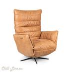 Jason Relax Fauteuil showroom model met 50% korting, Minder dan 75 cm, Nieuw, Leer, Ophalen of Verzenden