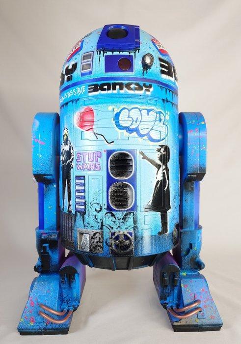 Fictional World (1980) - Banksy´s Star Style Wars R2-D2, Antiek en Kunst, Kunst | Designobjecten