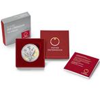 Oostenrijk 10 Euro Paardenbloem 2022 Zilver Proof, Postzegels en Munten, Munten | Europa | Euromunten, Verzenden