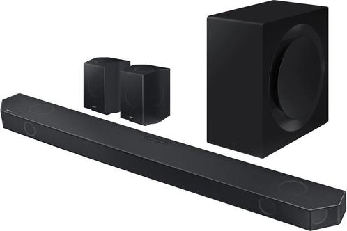 Samsung HW-Q990C - 11.1.4 Dolby Atmos Soundbar + Subwoofer, Audio, Tv en Foto, Soundbars, Zo goed als nieuw, Bluetooth, Met externe subwoofer