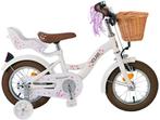 Volare Blossom Kinderfiets - Meisjes - 12 inch - Wit, Verzenden, Nieuw, 14 inch of minder