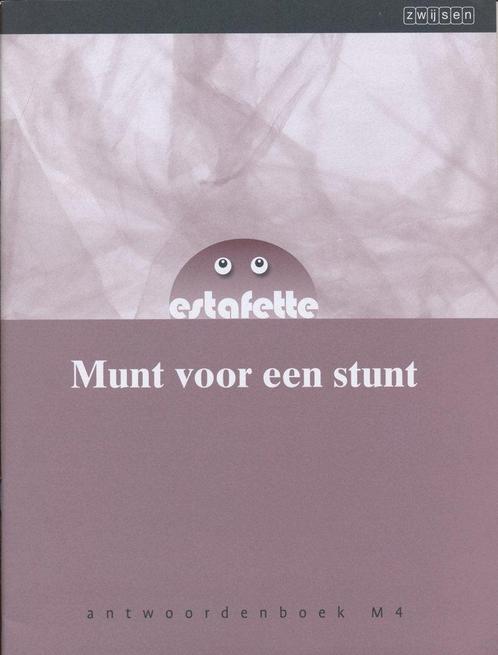 Estafette nieuw antwoordenboek M4 Munt voor een stunt, Boeken, Schoolboeken, Nieuw, Verzenden