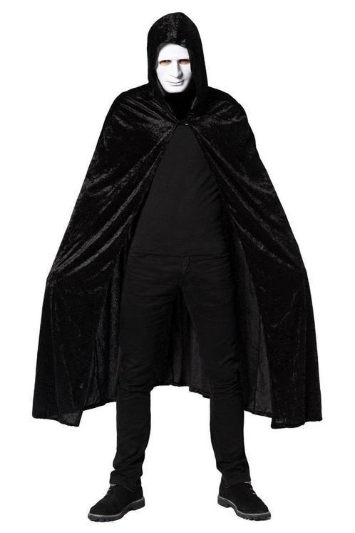 Cape Zwart Velours, Hobby en Vrije tijd, Feestartikelen, Nieuw, Verzenden