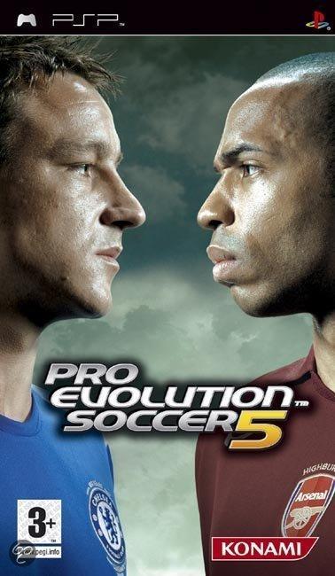 Pro Evolution Soccer 5 platinum PES 5 (psp used game), Spelcomputers en Games, Games | Sony PlayStation Portable, Zo goed als nieuw