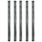 vidaXL Tuinhekken gaas 5 st 1x1,2 m HDPE groen, Tuin en Terras, Verzenden, Nieuw, 2 meter of meer