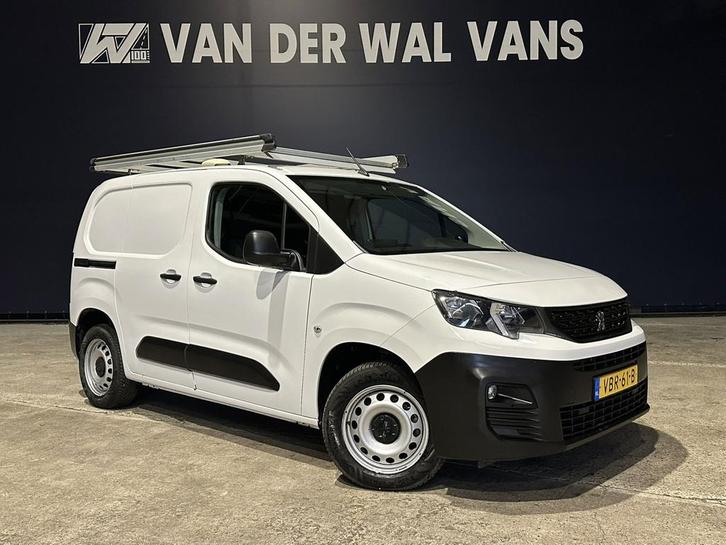 Peugeot Partner 1.5 BlueHDI 102pk L1H1 Euro6 *Rijklaar Direc, Auto's, Bestelauto's, Dealer onderhouden, Lease, Zwart, Handgeschakeld