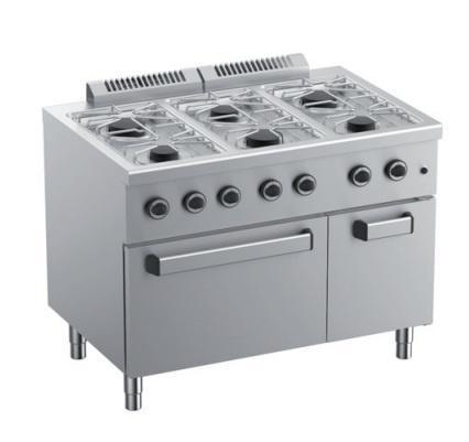 Gasfornuis | staand model incl elektrisch geventileerde oven, Zakelijke goederen, Horeca | Keukenapparatuur, Nieuw in verpakking