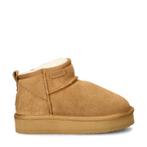 Vingino Sofia Low gevoerde boots in het Cognac, Kleding | Dames, Schoenen, Overige kleuren, Lage of Enkellaarzen, Nieuw, Vingino