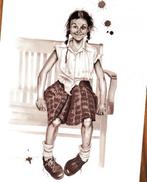 Martin RR - 1 Fine Art print - Girl with Black Eye (After, Boeken, Nieuw