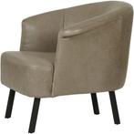 Leren fauteuil Embrace - Vintage Stone (grijs), Huis en Inrichting, Fauteuils, Eigentijds, Klassiek, Modern, Romantisch, Nieuw