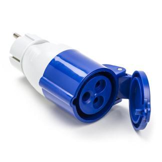 CEE verloopstekker | Q-link, Doe-het-zelf en Verbouw, Elektra en Kabels, Nieuw, Verzenden