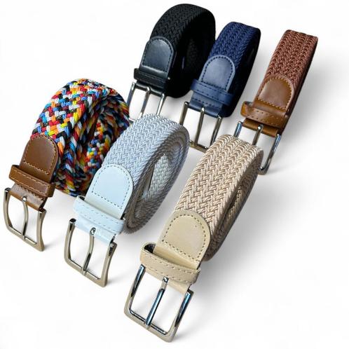 Voordeelpakket van 6 Elastische Riemen - elastiek riemen, Kleding | Dames, Riemen en Ceinturen, 3 tot 5 cm, 100 cm of meer, Overige kleuren