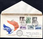 Nederland 1950 - Zomerzegels op FDC - Gratis verzending, Gestempeld