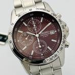 Seiko - Chronograph Red Dial Tachymeter 100m - Zonder