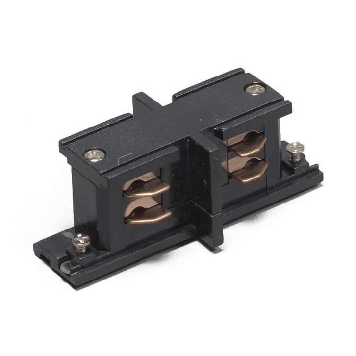 I-Koppelstuk voor 3-fase rail zwart - 3-Phase, Huis en Inrichting, Lampen | Spots, Nieuw, Kunststof